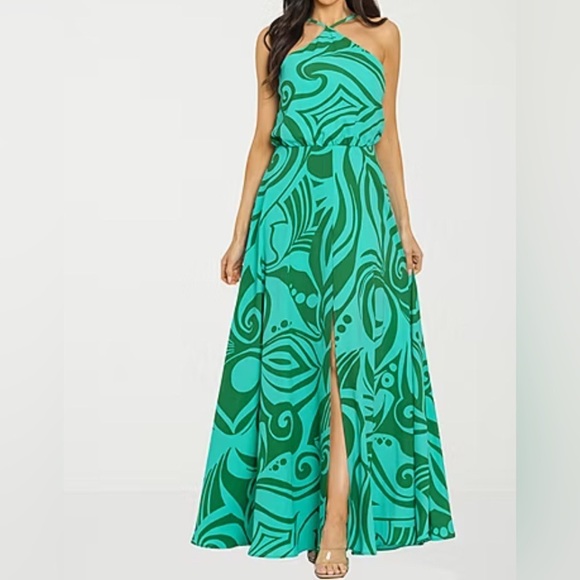 premier armour Dresses & Skirts - Premier Amour Womens Sleeveless Floral Maxi Dress Size 2
